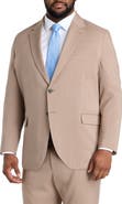 HAGGAR Big & Tall Smart Wash® Tonal Plaid Suit Jacket