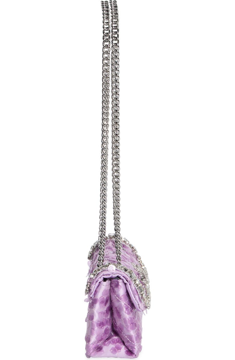 Kurt Geiger London Kensington Embellished Crossbody Bag, Alternate, color, Light/ Pastel Purple