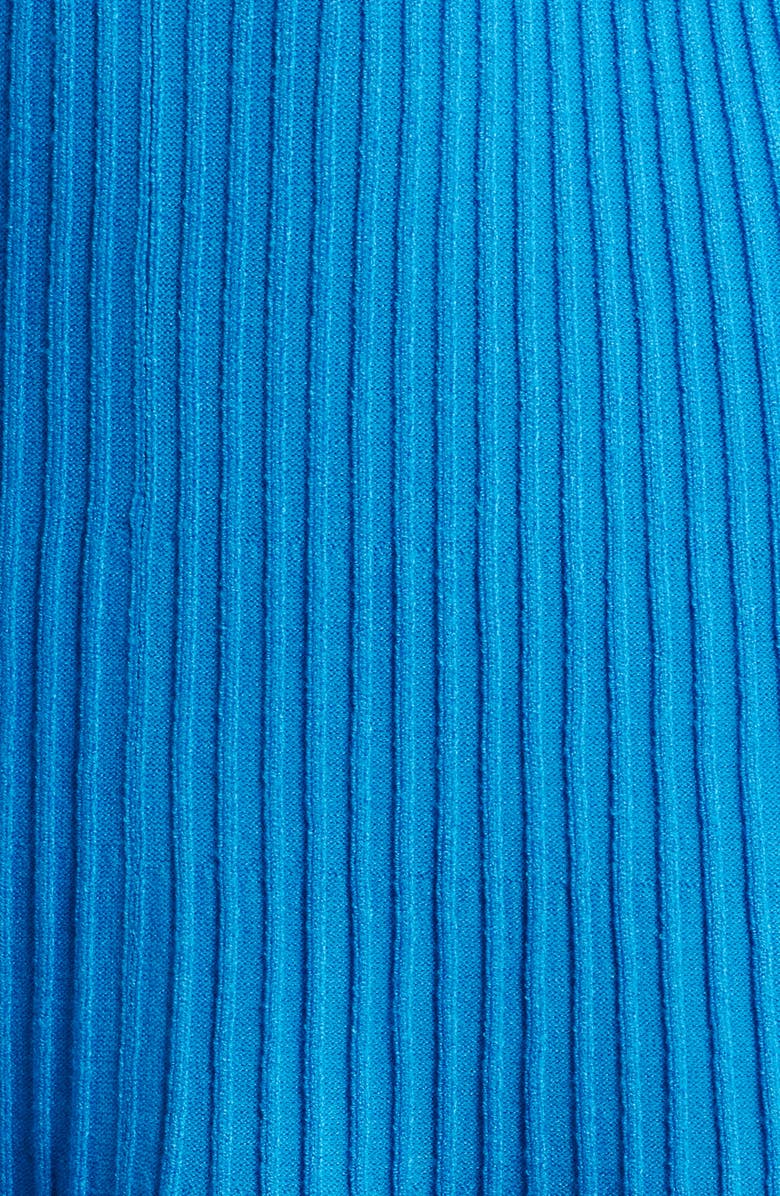 Elie Tahari The Kaya Midi Sweater Dress, Alternate, color, Cosmic Blue