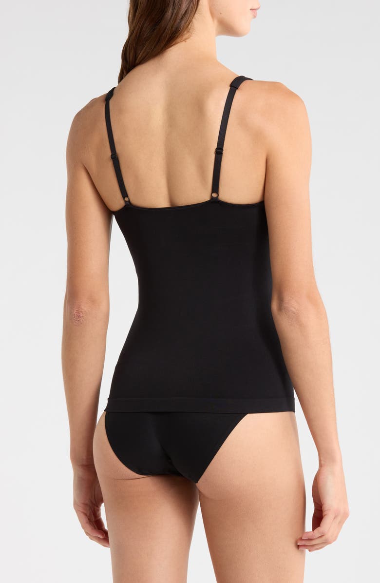 Nordstrom Seamless Layering Tank, Alternate, color, Black
