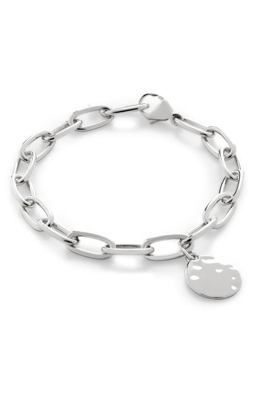 Monica Vinader Id Oval Charm Bracelet