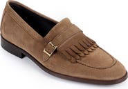 VELLAPAIS Agenta Kiltie Fringe Loafer