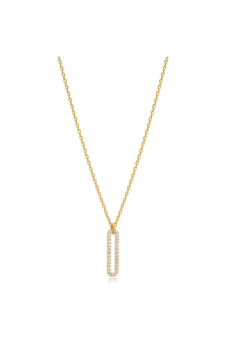 Linea Necklace, Main, color, Yellow Gold