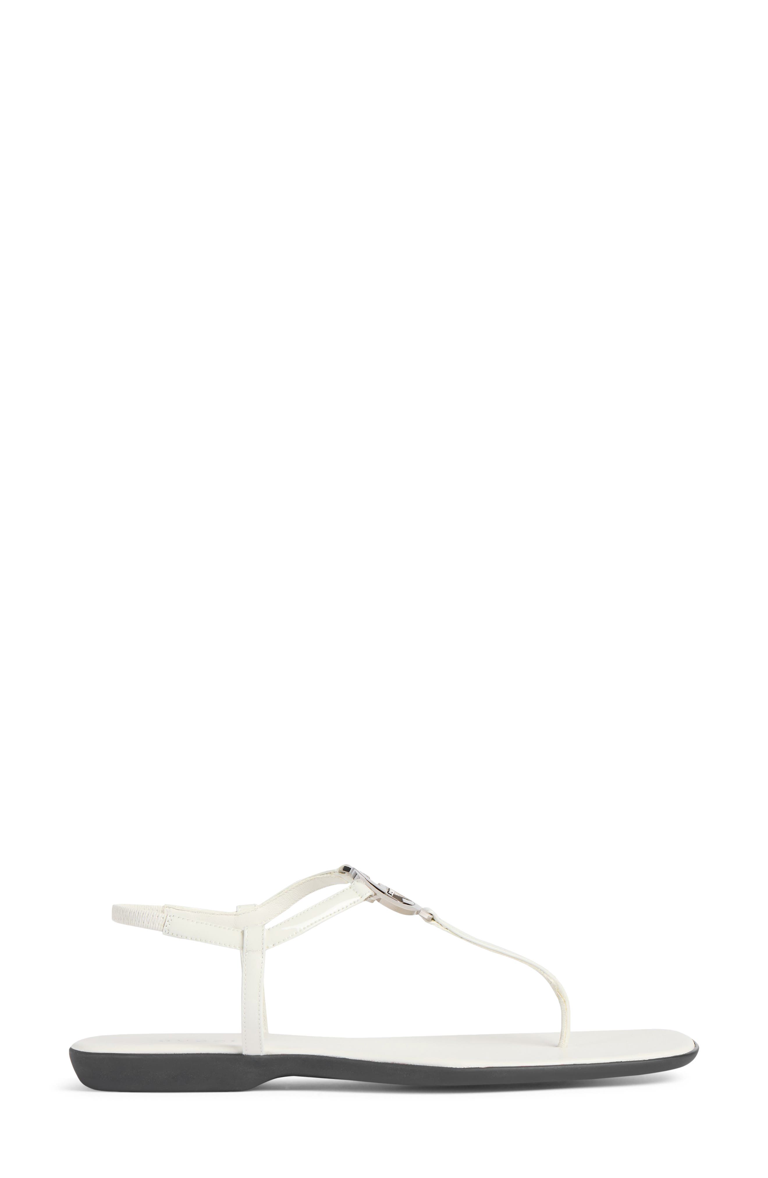 Gucci GG Thong Sandal, Alternate, color, Ivory