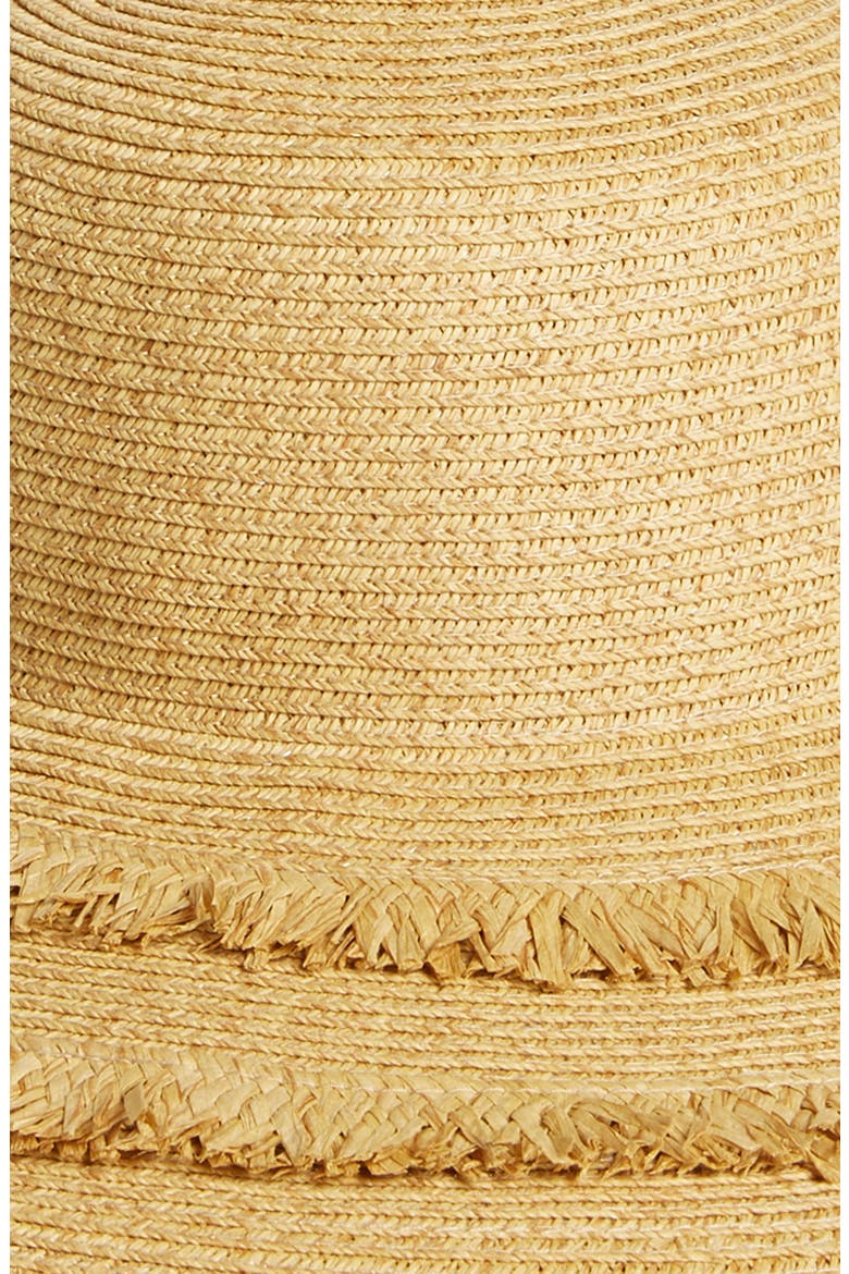 Ultrabraid Frayed Floppy Hat, Alternate, color, NATURAL