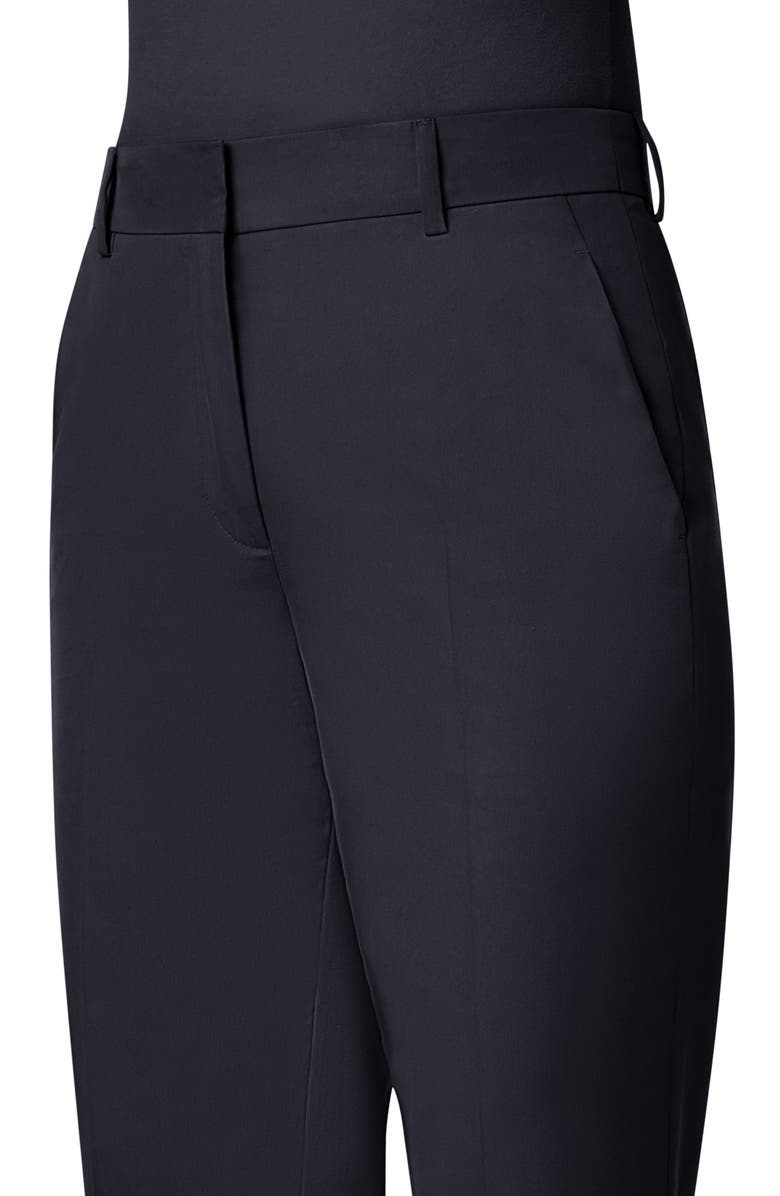 Akris Flavin Cotton Techno Gabardine Ankle Pants, Alternate, color, 