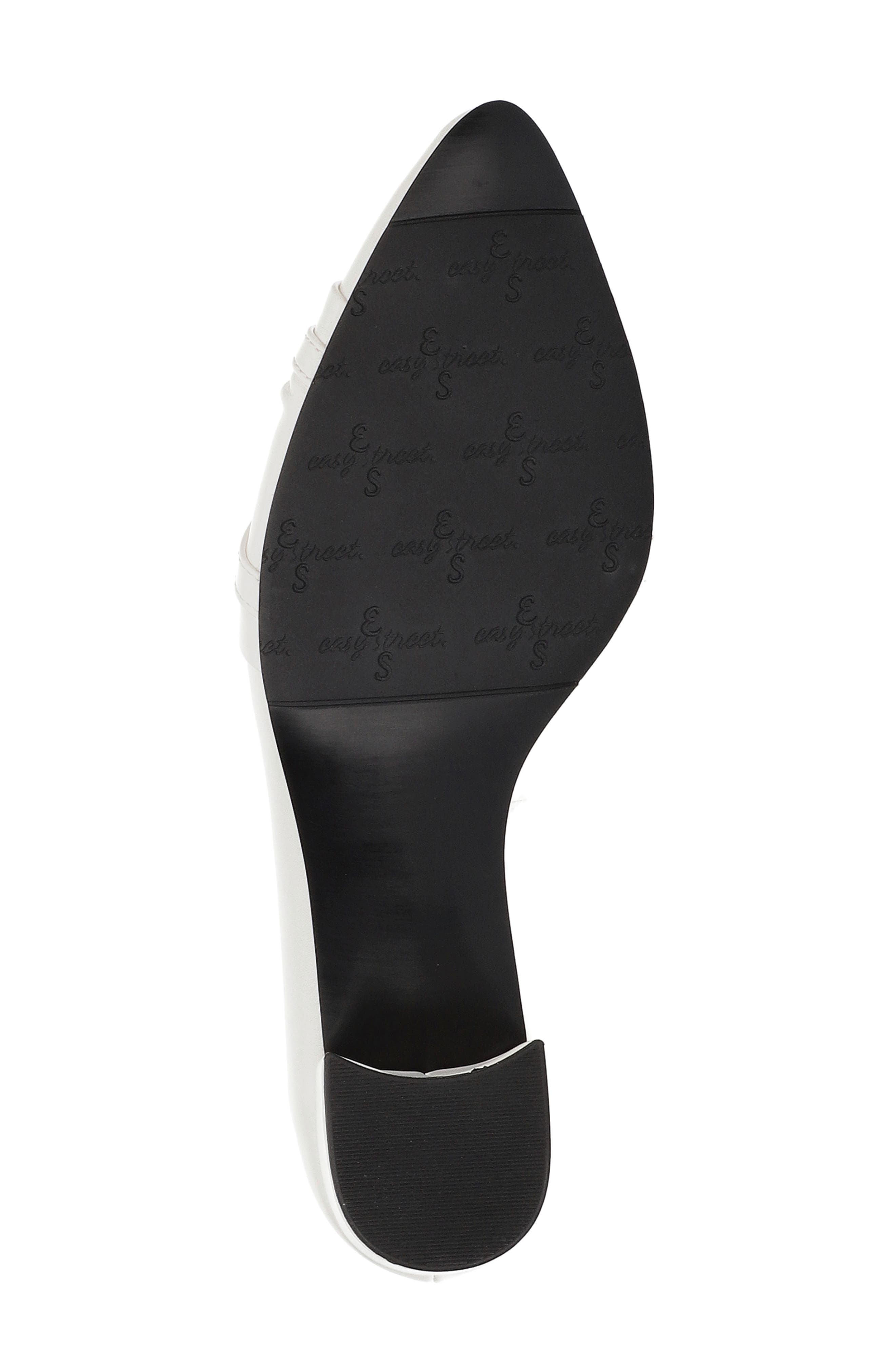 EASY STREET Millie Ruched Pump, Alternate, color, White