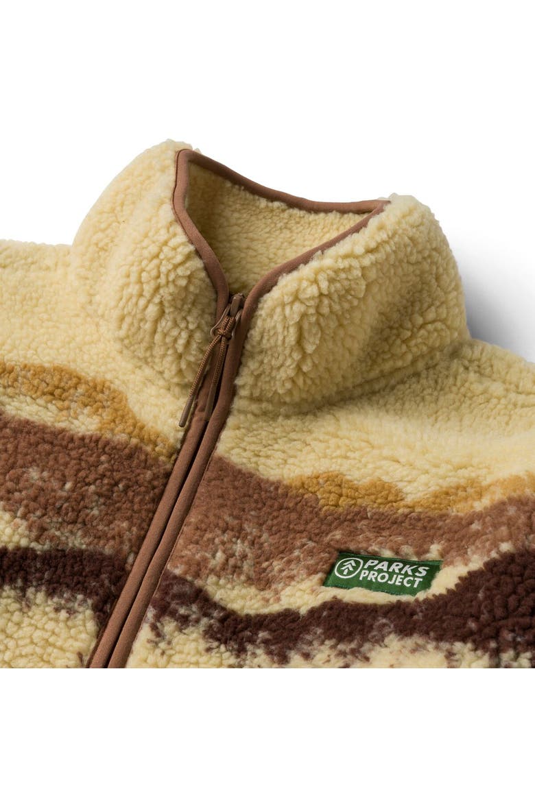 Joshua Tree Full-zip High Pile Fleece Jacket, Alternate, color, Sand