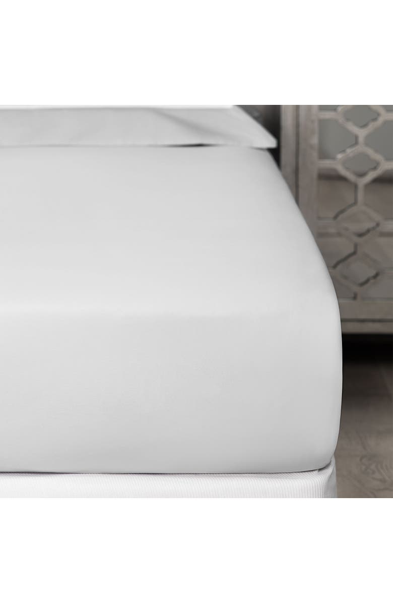 Togas Plaza Fitted Sheet, Main, color, Grey