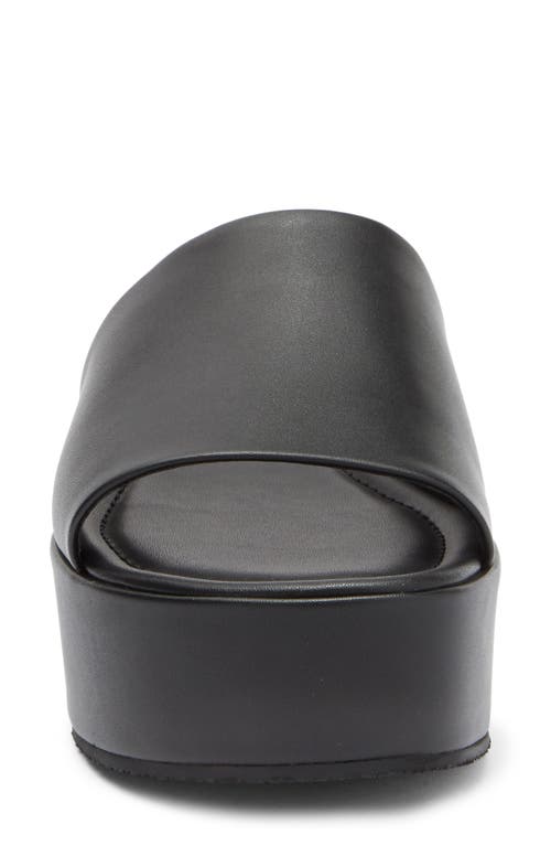 Nordstrom Rack Lizzie Platform Wedge Sandal In Black