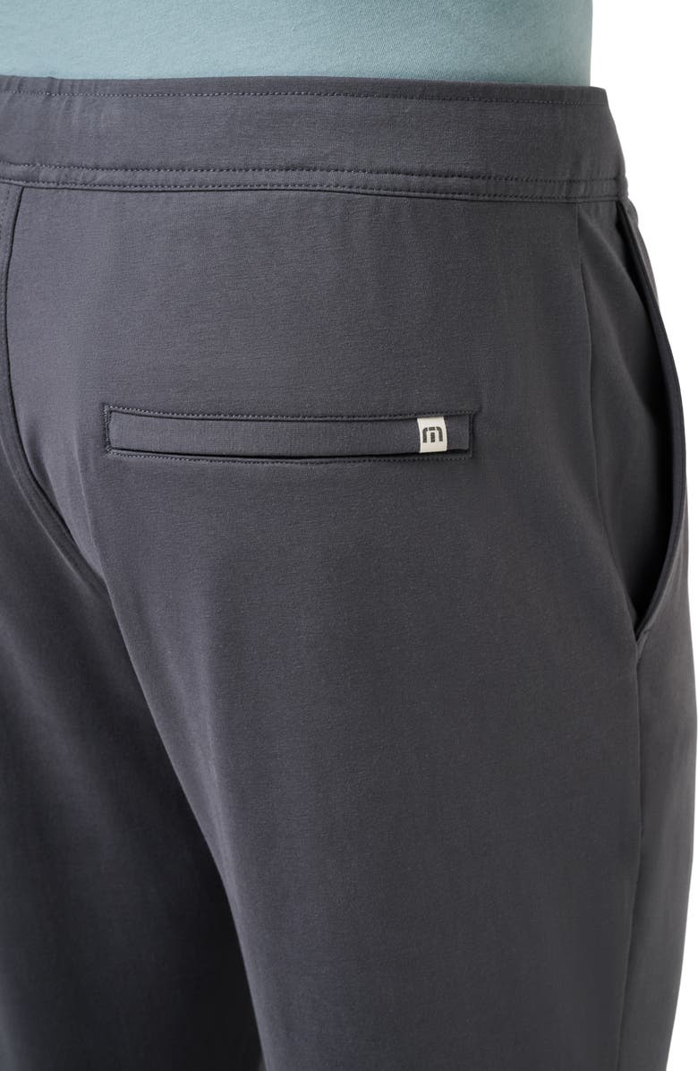 TravisMathew Stretchknit Drawstring Pants, Alternate, color, Ebony