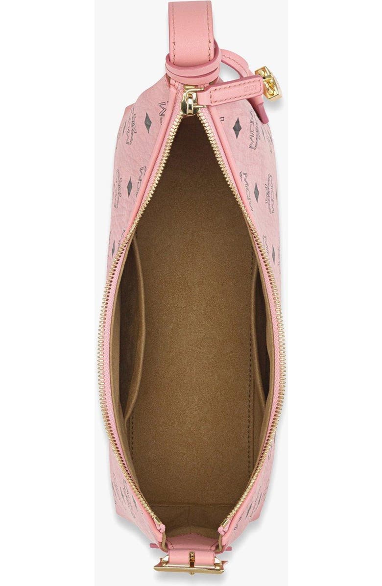 MCM Aren Hobo in Visetos, Alternate, color, Pink
