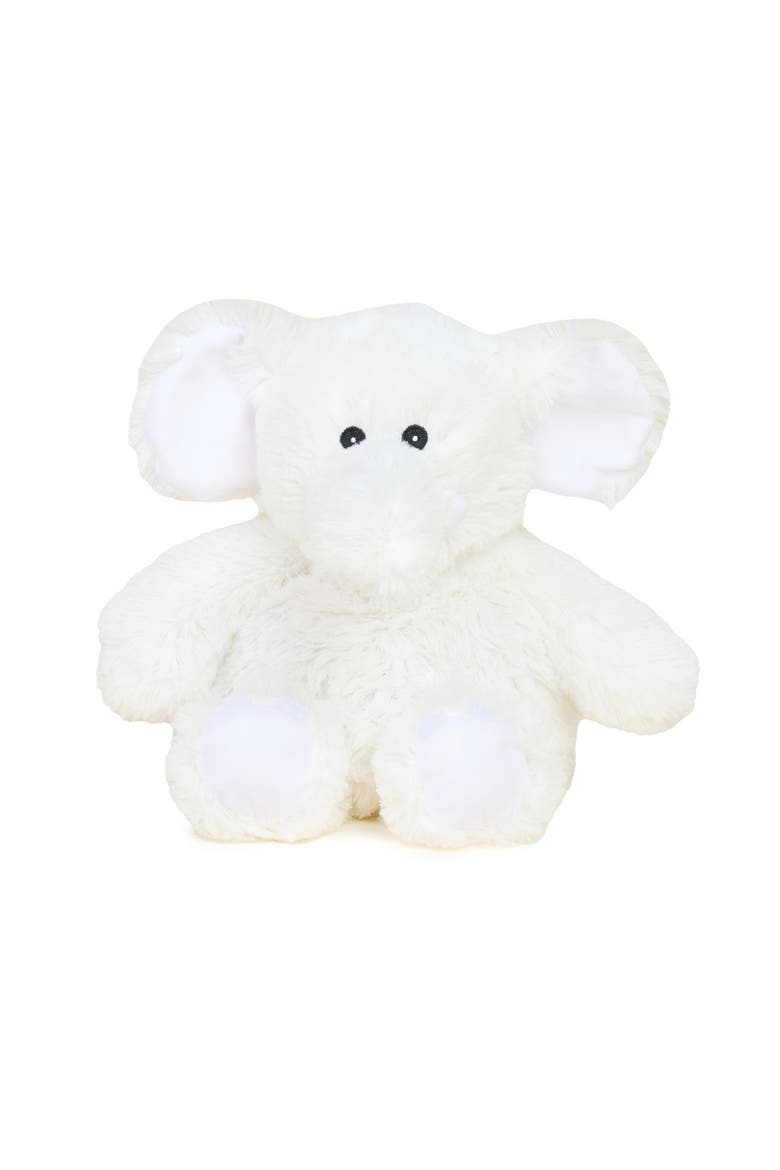 Elephant Plush Toy, Alternate, color, White