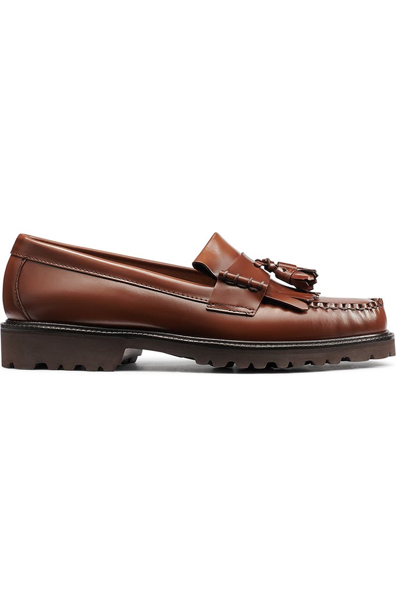 G.H.BASS Layton Lug Sole Loafer, Alternate, color, Whiskey