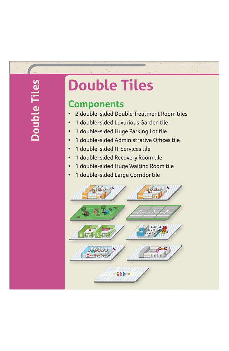 Capstone Games Clinic Deluxe Extension 5 Strategy Board Game Extension, 14 Players, Alternate, color, Multicolored