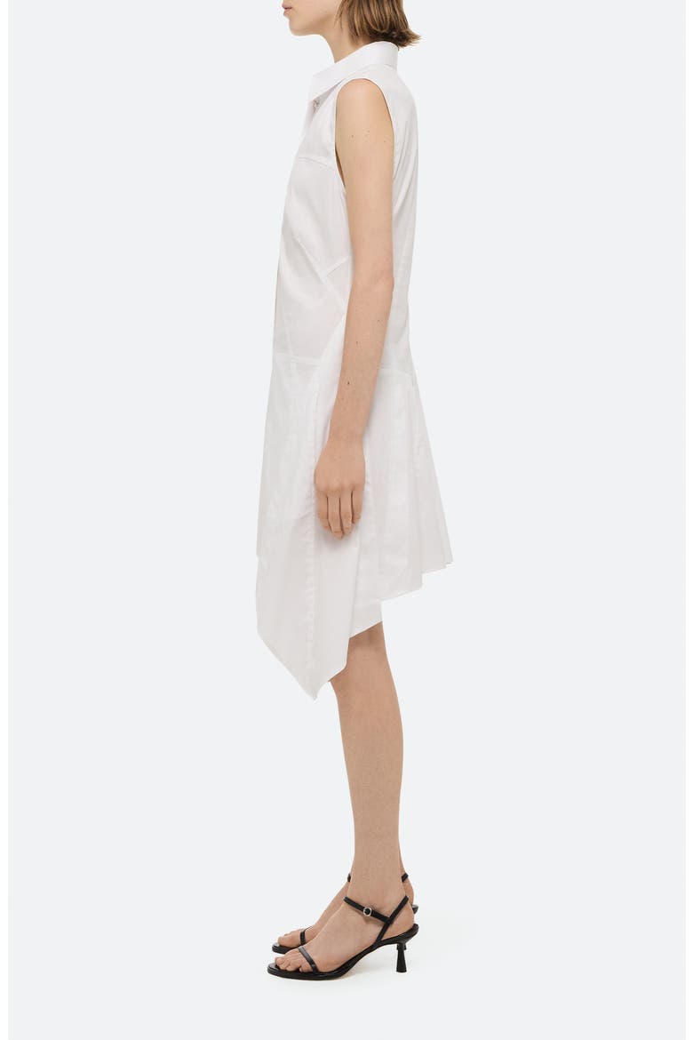 Bustier Asymmetric Sleeveless Dress, Alternate, color, WHITE - 100