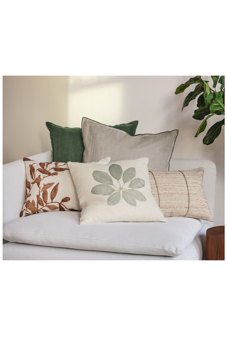 Vine Accent Pillow, Alternate, color, BROWN RUSTIC MULTI