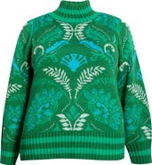 SUGARLIPS Verda Mock Neck Sweater