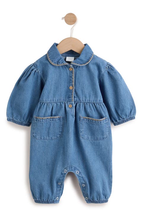 Kids' Denim Romper