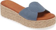 Cordani Britta Espadrille Platform Wedge Slide Sandal