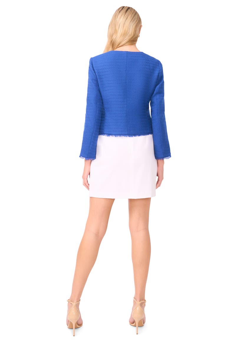 Crop Tweed Jacket, Alternate, color, DEEP BLUE