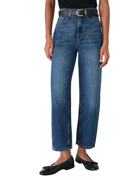 Stretch Barrel Leg Jeans