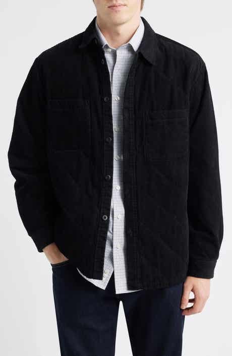 925 Originals Quilted Cotton Corduroy Button-Up Shirt Jacket