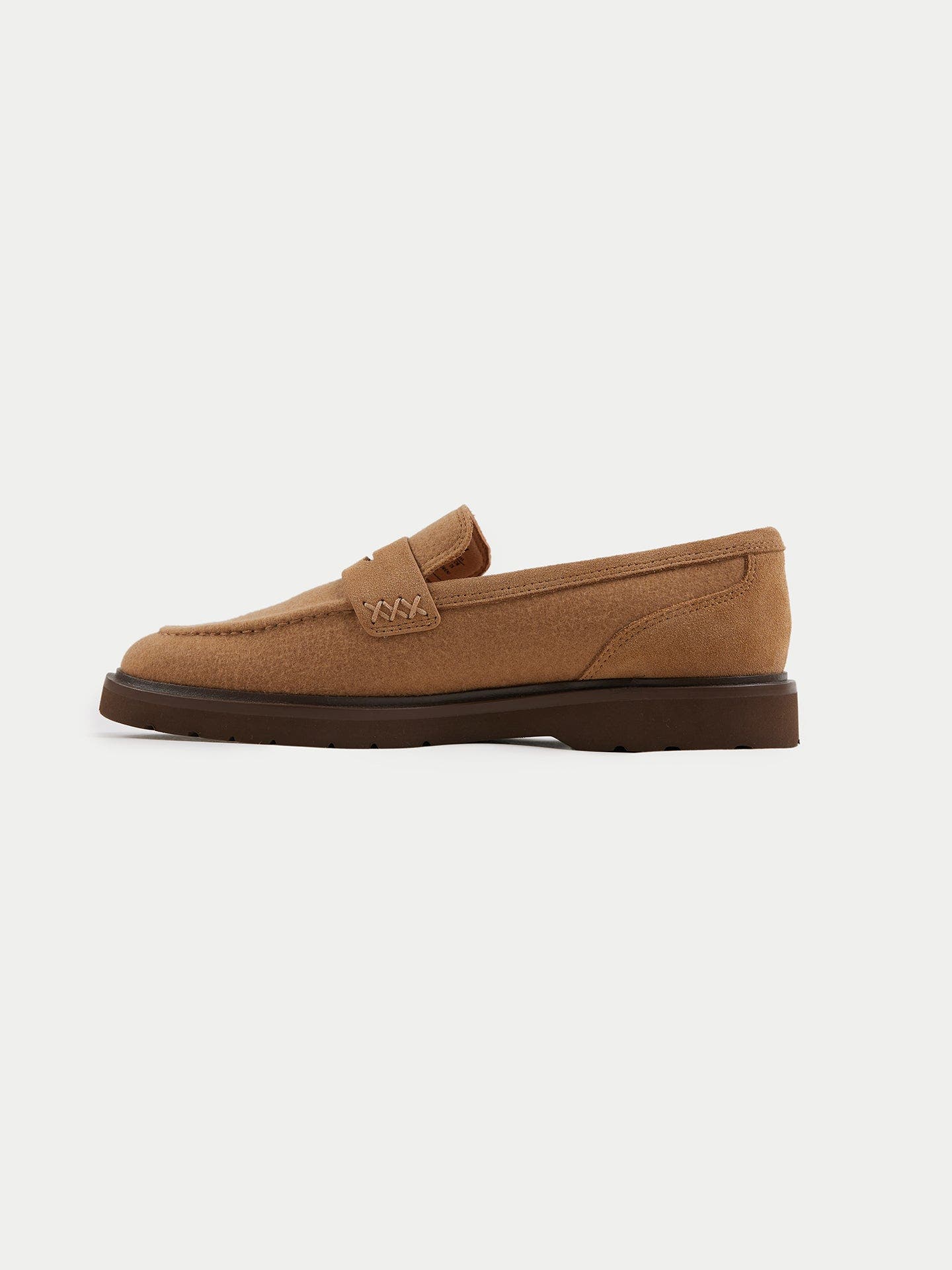 Gobi Cashmere Cashmere Loafers, Alternate, color, Almond