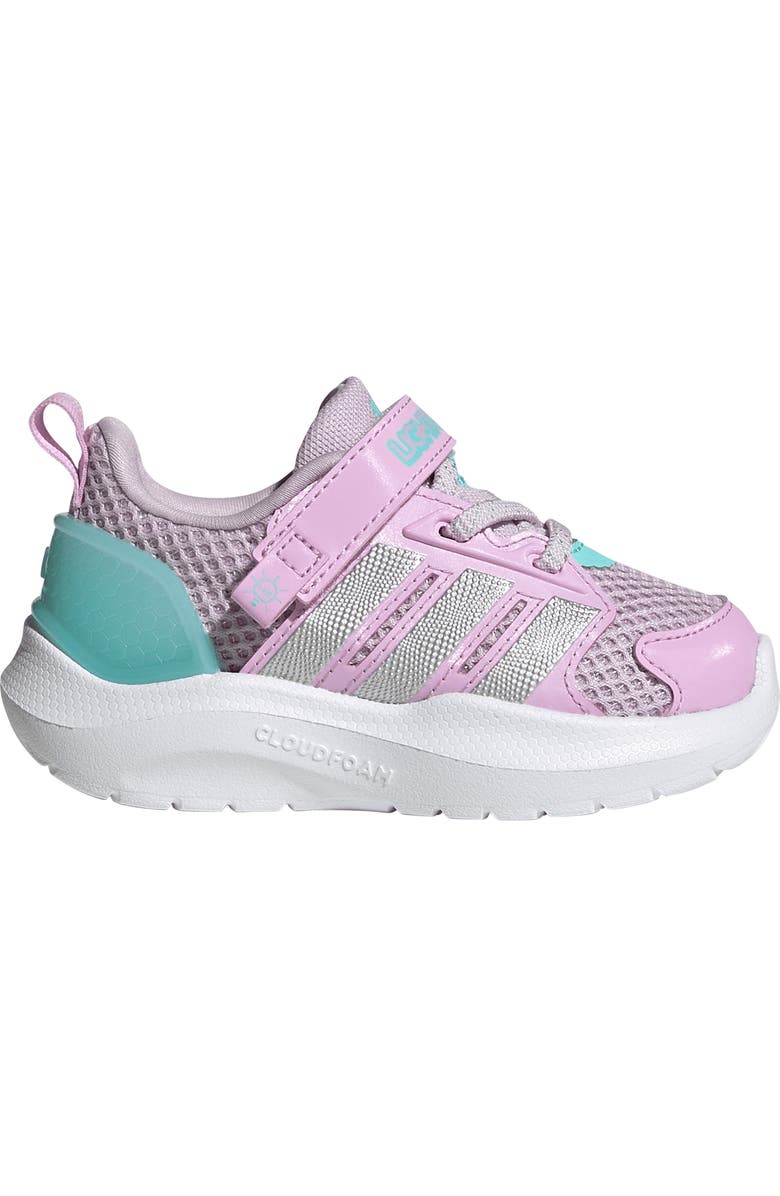 adidas Kids' Lightorama Sneaker, Alternate, color, Lavender/ Silver/ Aqua