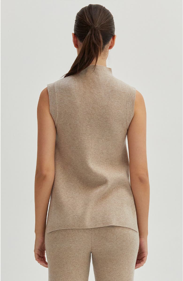 CRESCENT Mock Neck Sweater Knit Top, Alternate, color, 