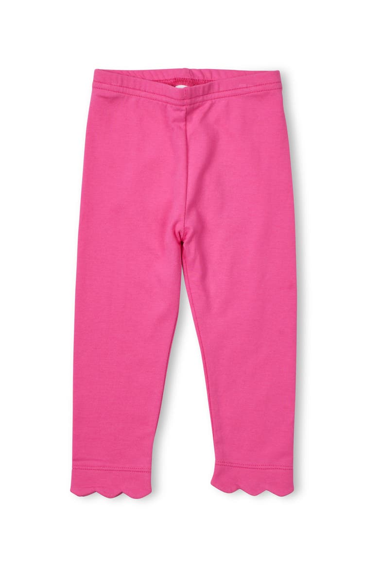 Legging With Scallop Hem, Main, color, Pink