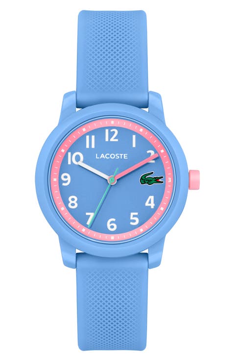 Kids' 12.12 Silicone Strap Watch, 33mm