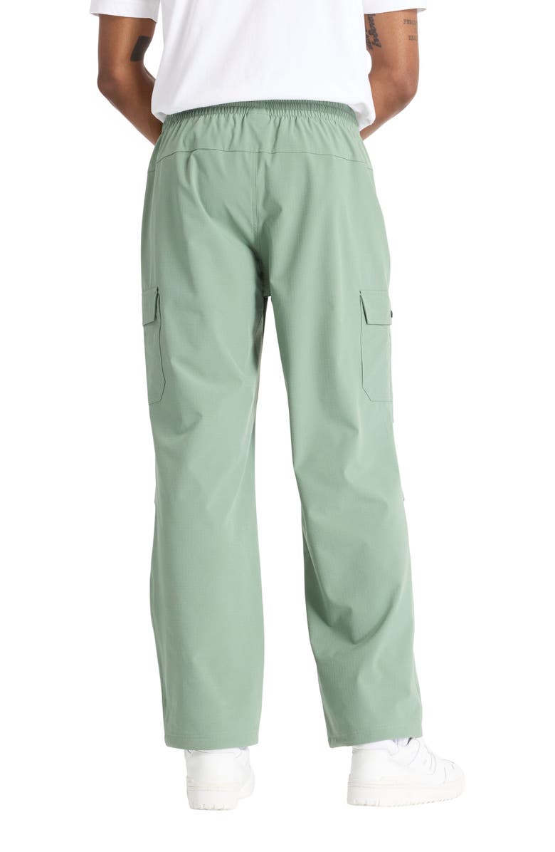 New Balance Water Resistant Stretch Ripstop Cargo Pants, Alternate, color, Dark Juniper