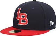 New Era Men's New Era Navy Louisville Bats Authentic Collection Team Alternate 59FIFTY Fitted Hat