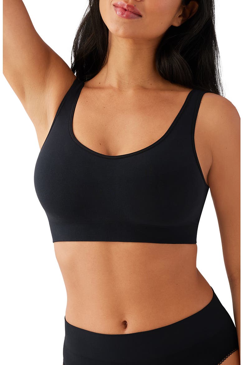 Feeling Flexible Full Bust Bralette, Main, color, BLACK