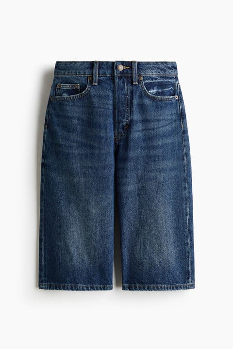 Denim Bermuda Shorts