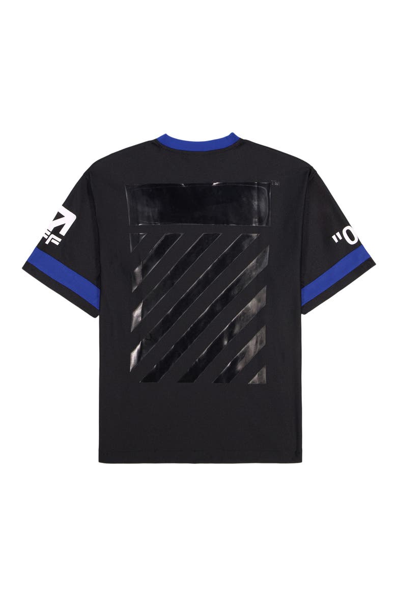 Off Active Soccer Jersey, Alternate, color, BLACK