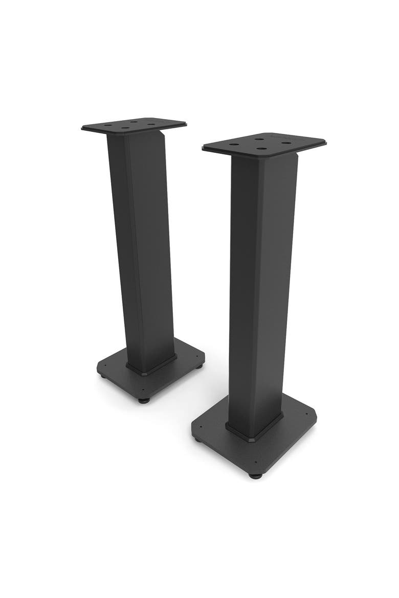 SX30 30" Fillable Speaker Stands with Isolation Feet - Pair, Main, color, Black