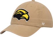 '47 Men's '47 Khaki Southern Miss Golden Eagles Clean Up Adjustable Hat