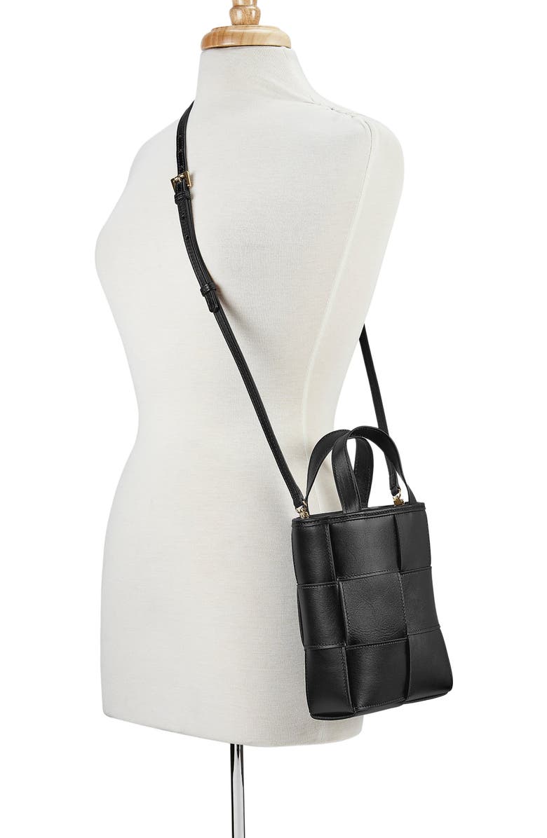 GiGi New York CHLOE MINI SHOPPER, Alternate, color, Black
