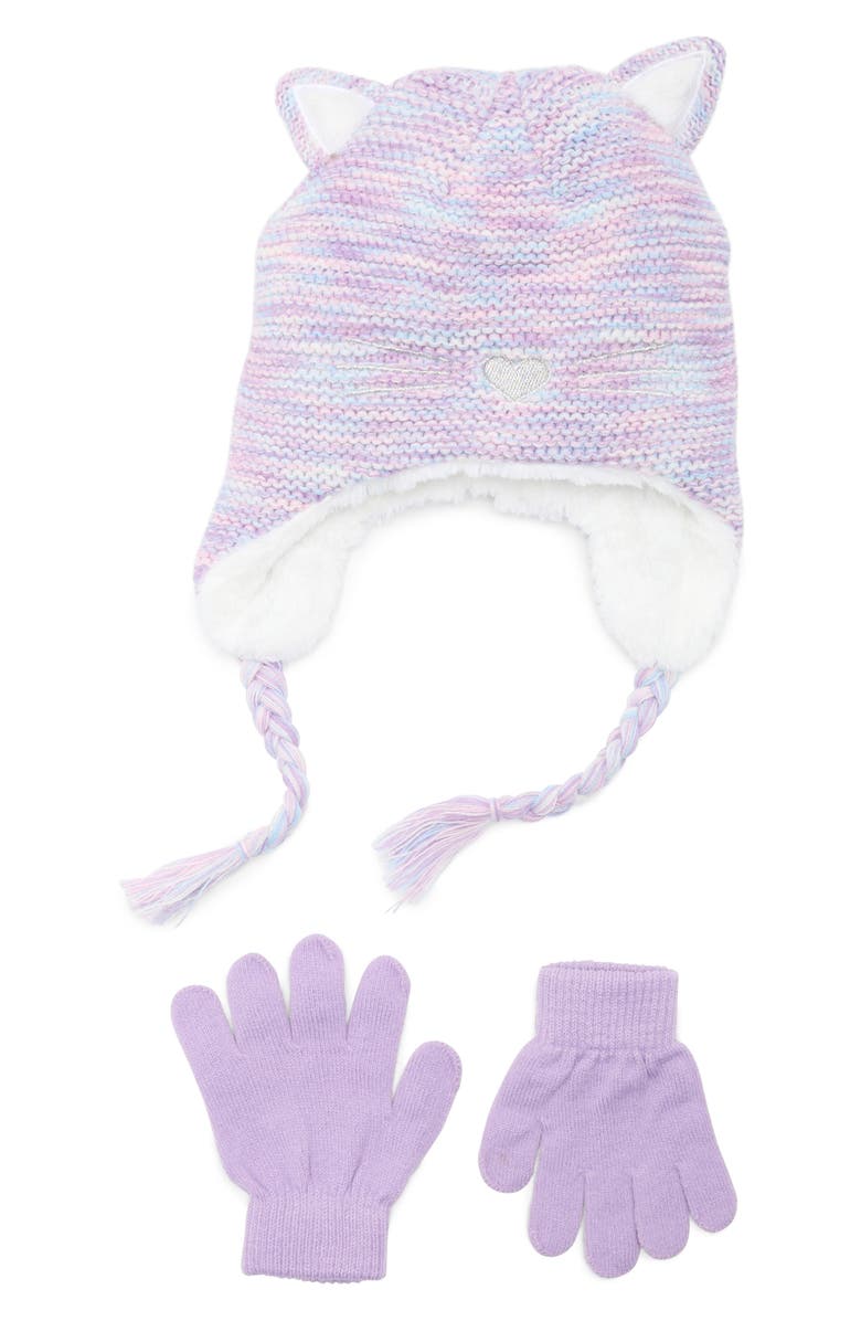 Capelli New York Kids' Beanie & Gloves Set, Main, color, Pale Multi