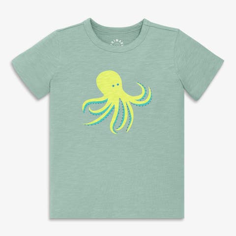 Kids Octopus Tee (Toddler, Little Kid, Big Kid)