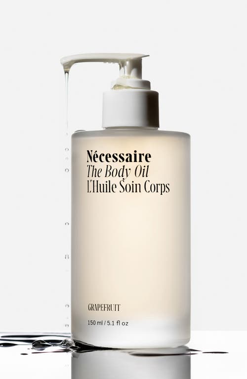 Necessaire L'huile Tonifiante Pour Le Corps Au Pamplemousse Avec 2,5 % De Capsaïcine + 5 Peptides Grapefruit 5. In No Color
