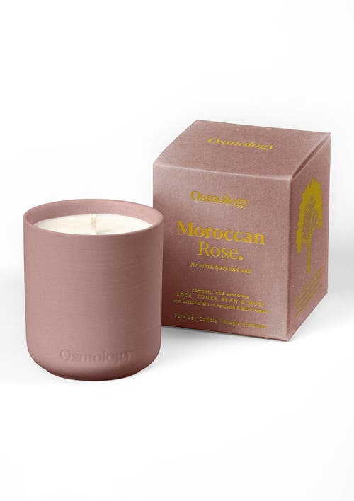Osmology Moroccan Rose Mini Scented Candle