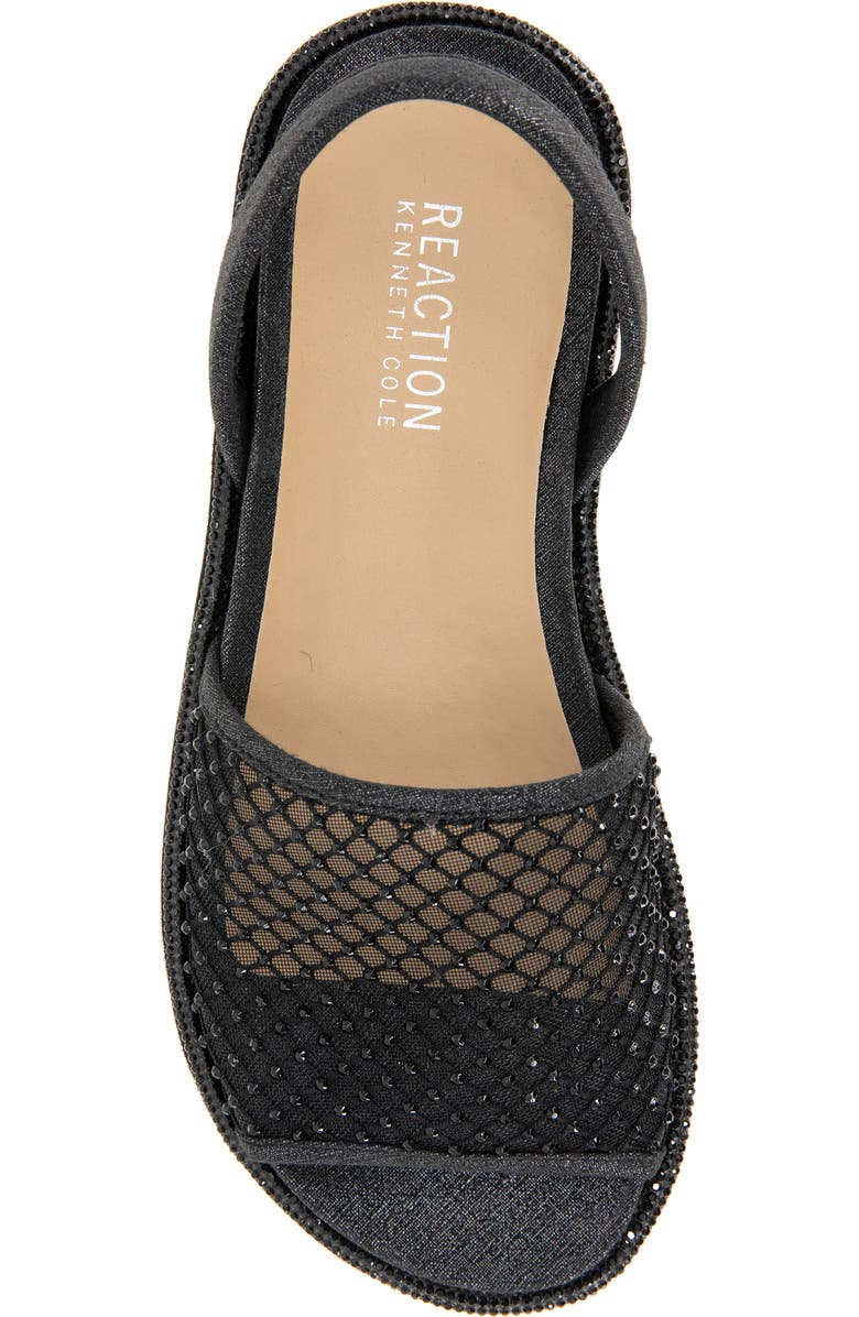 Reaction Kenneth Cole Saavi Rhinestone Mesh Sandal, Alternate, color,
