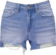 Bayeas Mid Rise Denim Cutoff Shorts