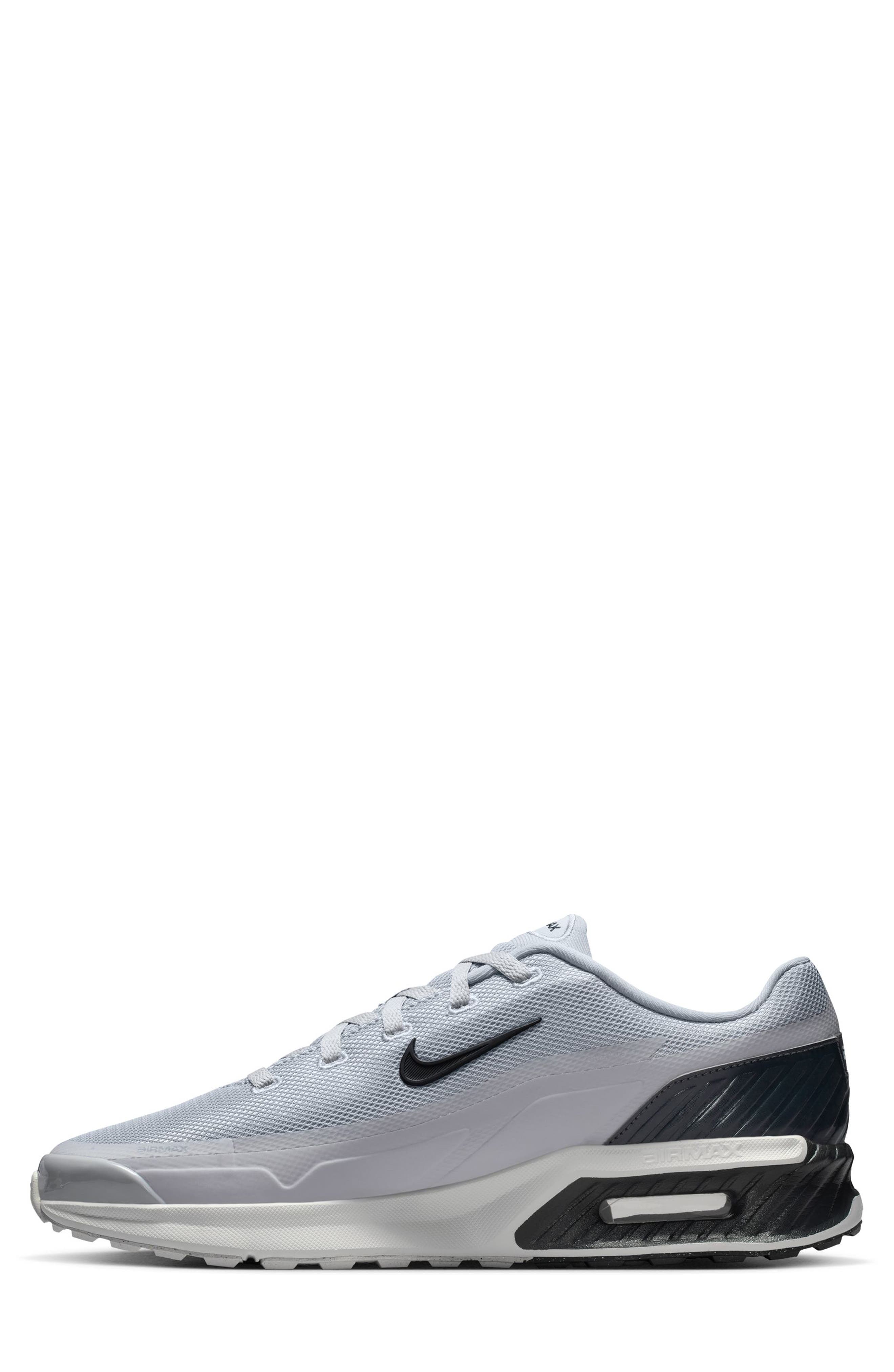 Nike Air Max Bia Sneaker, Alternate, color, Wolf Grey/ Black