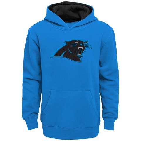 Youth Blue Carolina Panthers Prime Pullover Hoodie