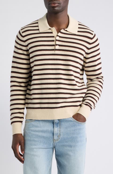 Frances Long Sleeve Polo Sweater