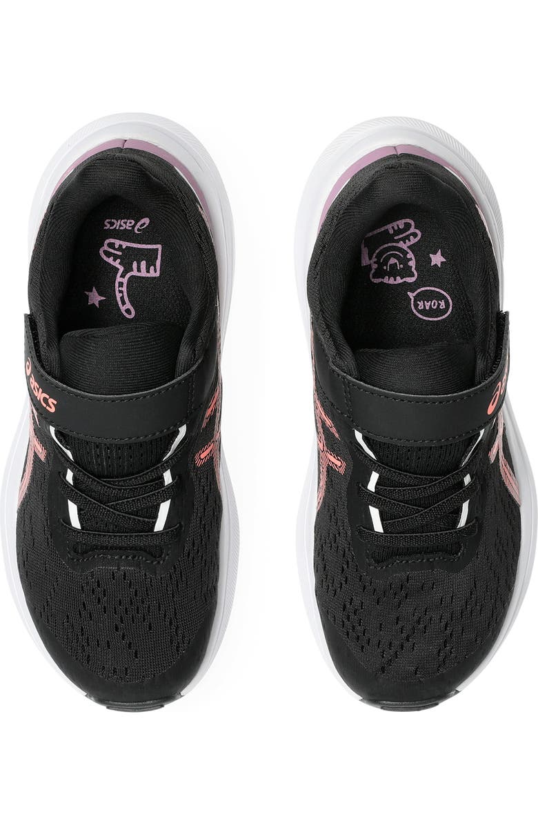 ASICS<sup>®</sup> Kids' GT-1000 13 Running Sneaker, Alternate, color, Black/Sun Coral